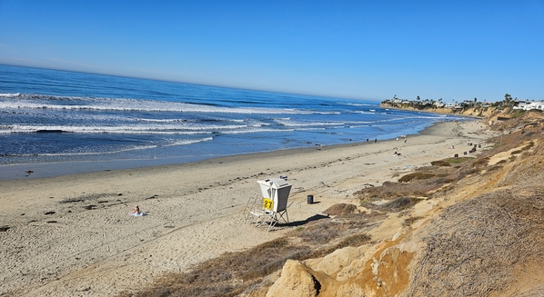 Pacific Beach towards La Jolla